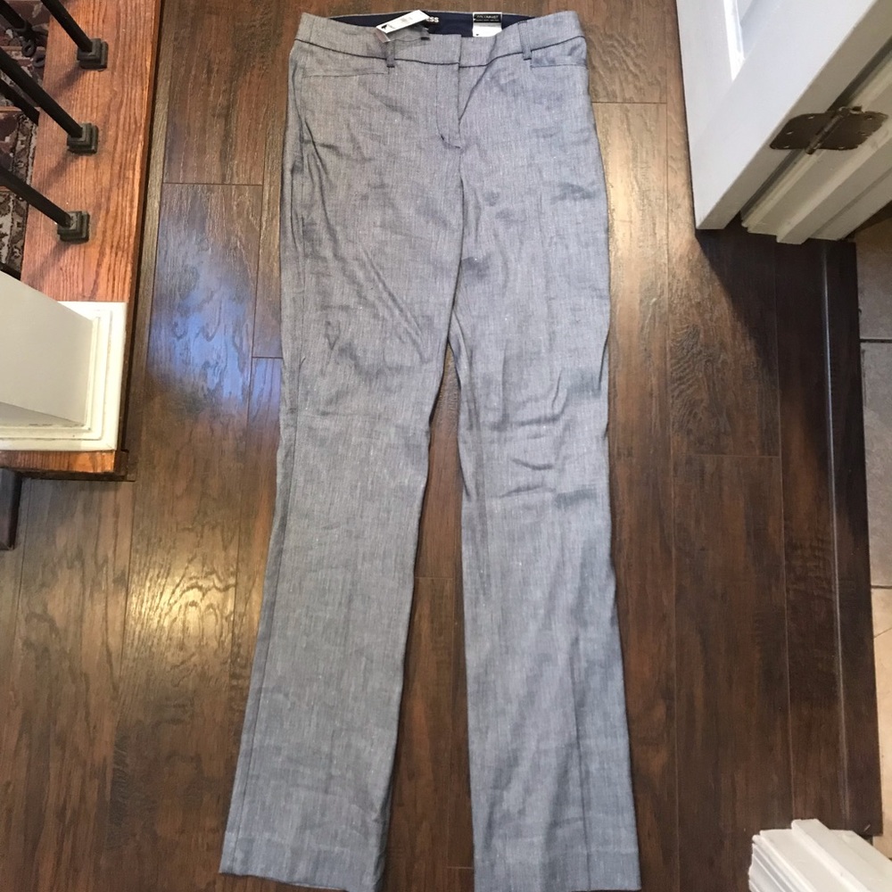 Express Columnist Barely Boot Mid Rise Pants NWT